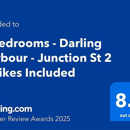 3 Bedrooms - Darling Harbour - Junction St Sydney Eksteriør billede
